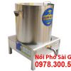 Nồi điện nấu phở 150 lít, nồi điện công nghiệp.