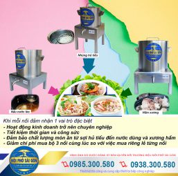 Địa chỉ bán nồi nấu phở bằng điện giá tốt tại TPHCM.