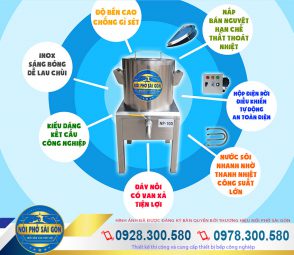 Địa chỉ mua nồi nấu phở bằng điện uy tín tại TPHCM. Liên hệ ngay Thương Hiệu Nồi Phở Sài Gòn để cải thiện nấu phở vừa nhanh vừa ngon và chuẩn vị nhé!.