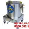 Nồi nấu cháo bằng điện 40 lít, nồi inox nấu cháo bằng điện.