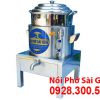 Nồi hấp bánh báo bằng điện 1 tầng.