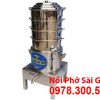 Nồi hấp bánh bao cách thủy 4 tầng có kích thước D 400mm.