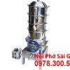 Nồi đồi hấp xôi công nghiệp bằng điện 4 tầng.
