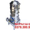 Nồi hấp xôi điện công nghiệp 3 tầng.