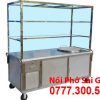 Xe đẩy bán phở hủ tiếu bằng điện 100 lít.