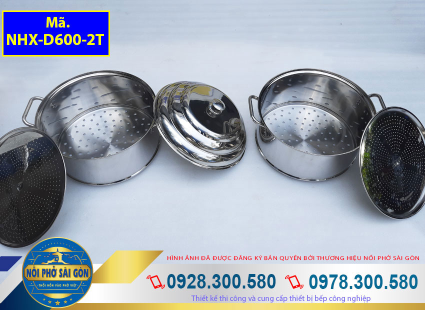 Chi tiết nồi hấp xôi