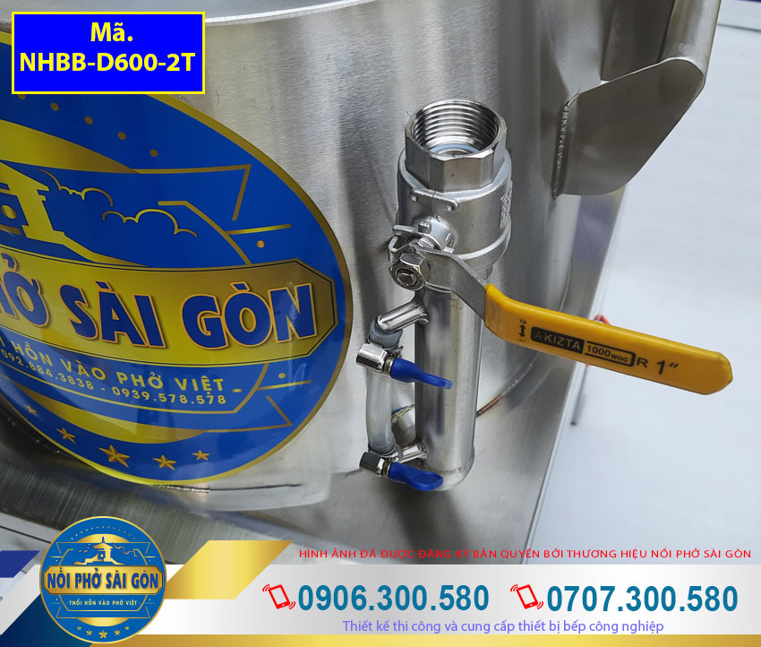 Ống canh mực nước Nồi Hấp Bánh Bao Bằng Điện 2 Tầng NHBB-D600-2T